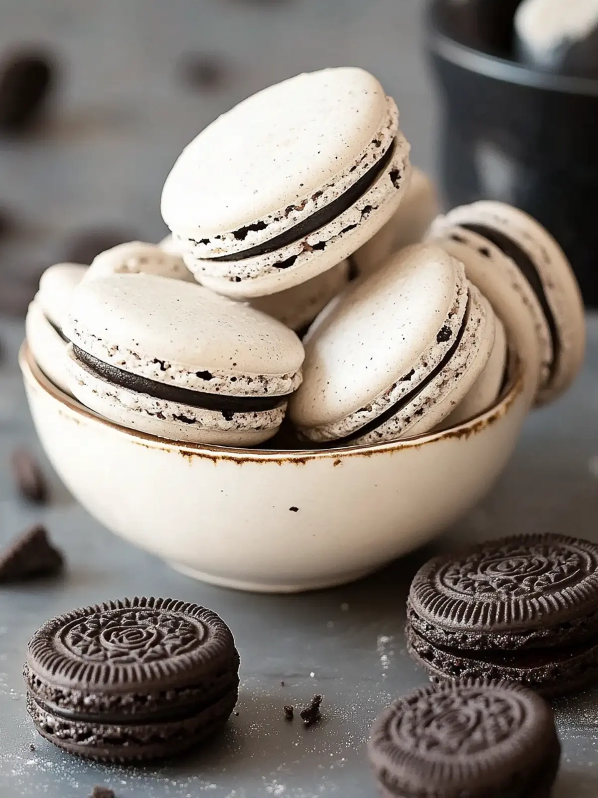 Decadent Oreo Macarons That Will Impress Your Guests 4 Oreo Macarons
