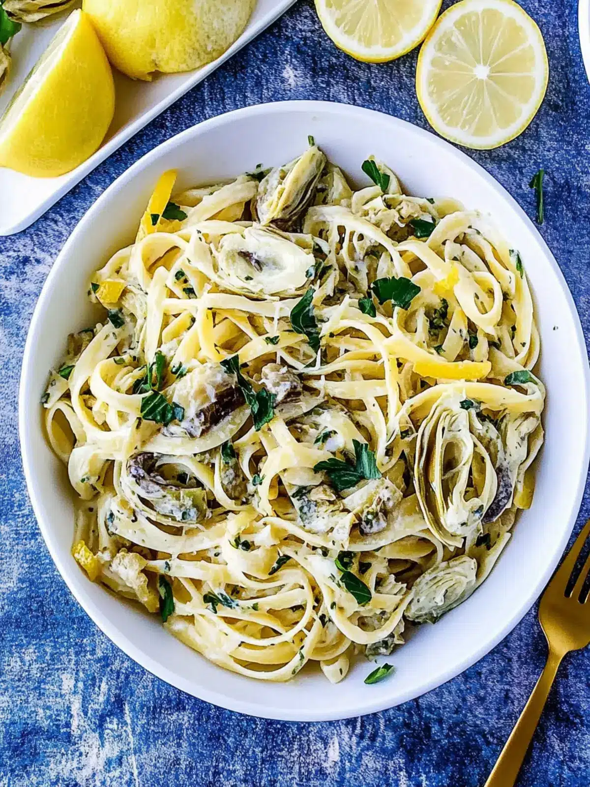 Zesty Vegan Lemon Artichoke Pasta for a Fresh Twist! 3 Vegan Lemon Artichoke Pasta