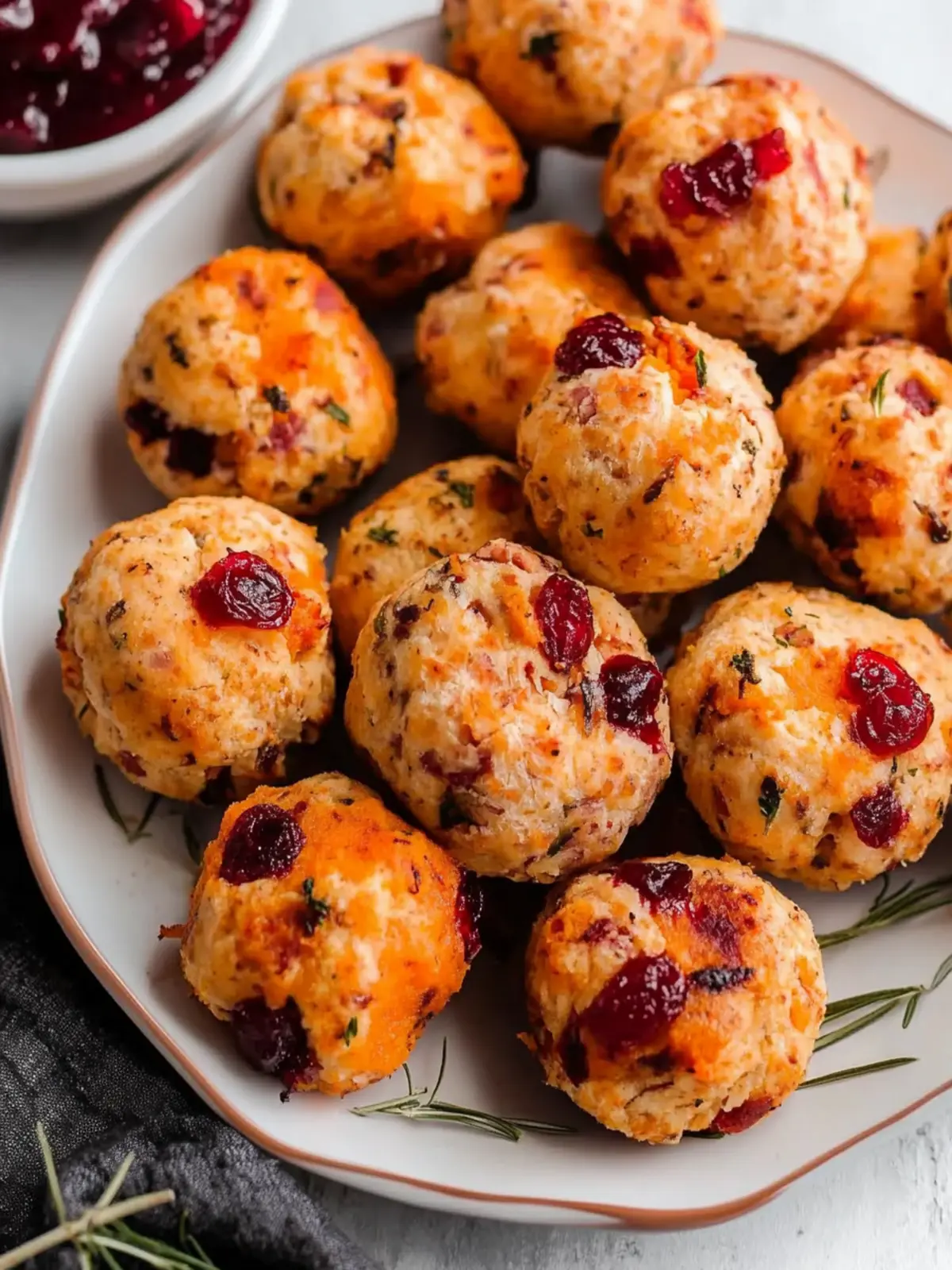 Cranberry Sweet Potato Turkey Poppers for Flavorful Snacking 2 Cranberry Sweet Potato Turkey Poppers