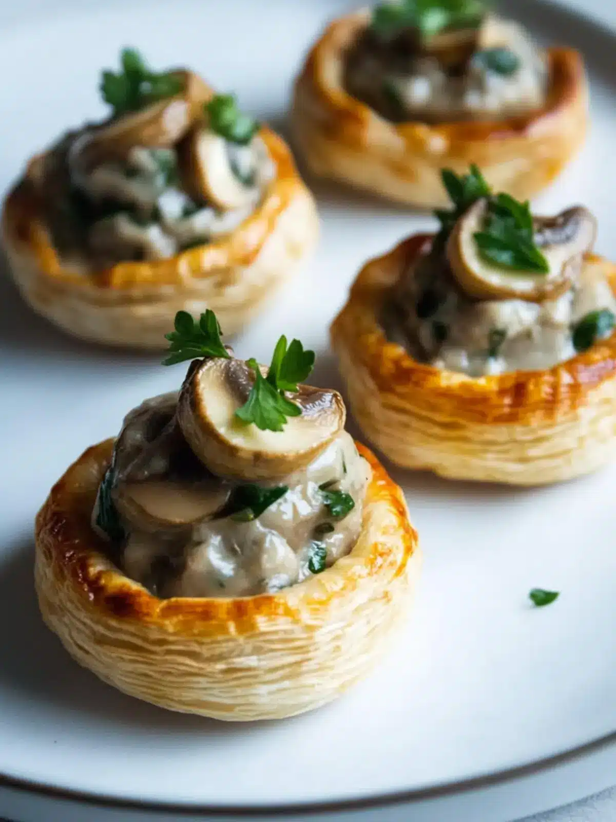 Mouthwatering Mushroom Vol Au Vent: Impress with Ease 4 Mushroom Vol Au Vent