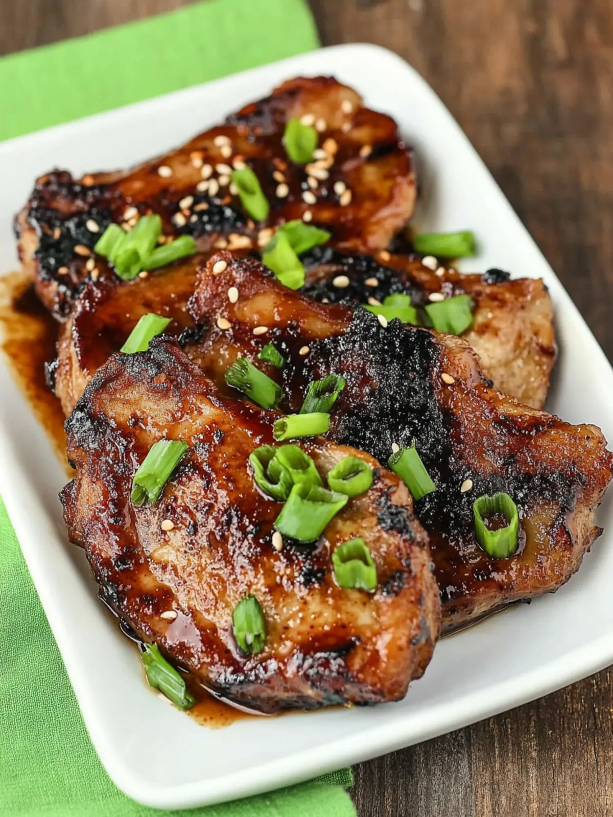 Savor the Flavor: Irresistible Korean Pork Chops Recipe 2 Korean Pork Chops