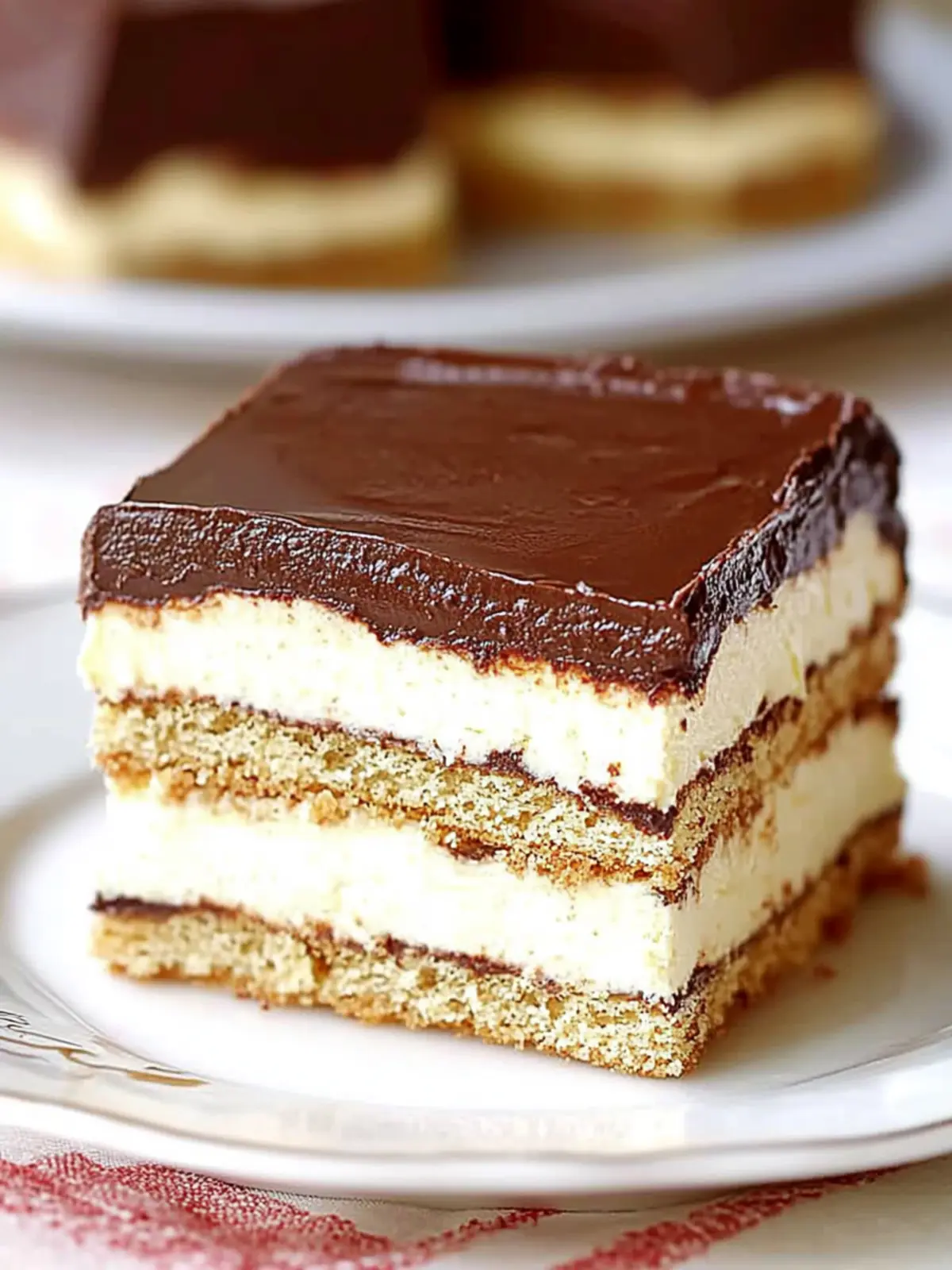 No Bake Chocolate Eclair Icebox Cake for Effortless Indulgence 2 No Bake Chocolate Eclair Icebox Cake