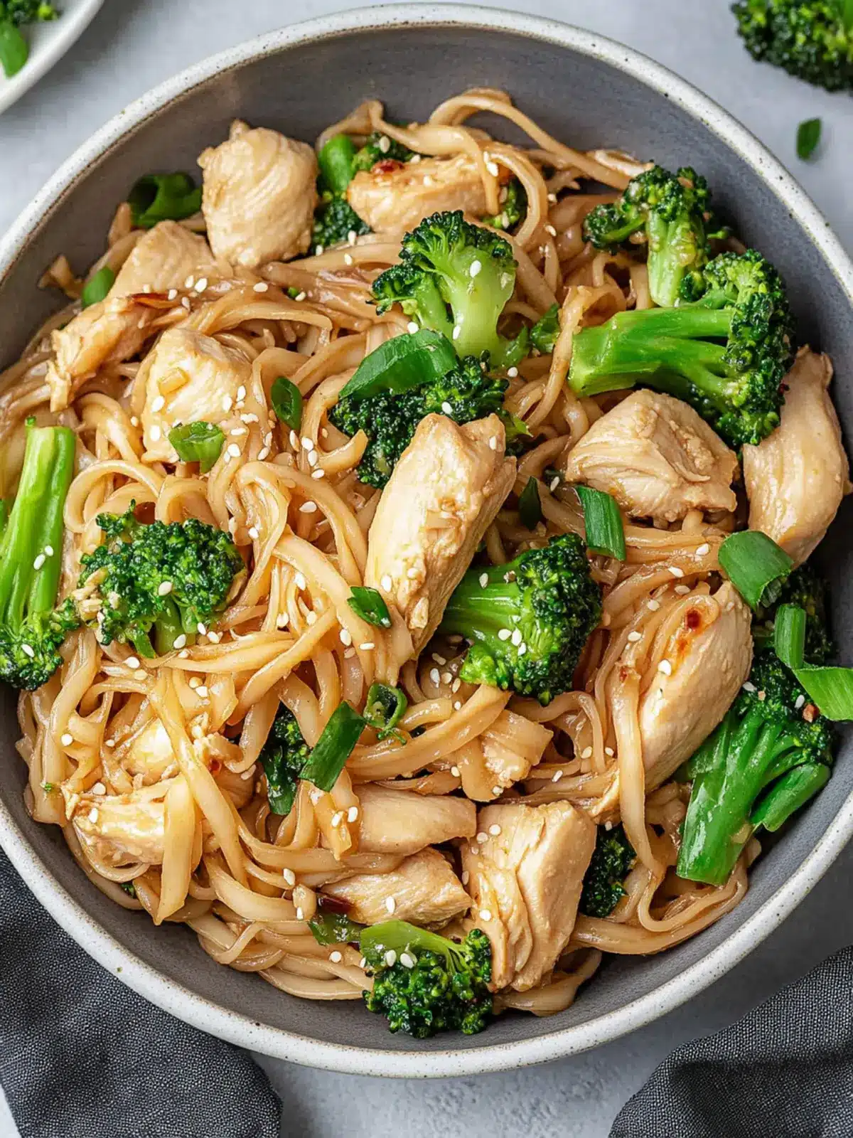 Quick and Easy Chicken Broccoli Stir Fry Noodles for Dinner 3 Chicken Broccoli Stir Fry Noodles