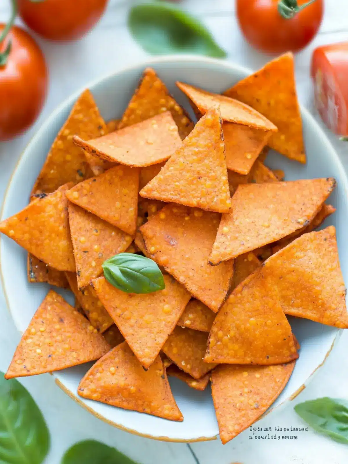 Crispy Tomato and Basil Lentil Chips for Guilt-Free Snacking 4 Tomato and Basil Lentil Chips