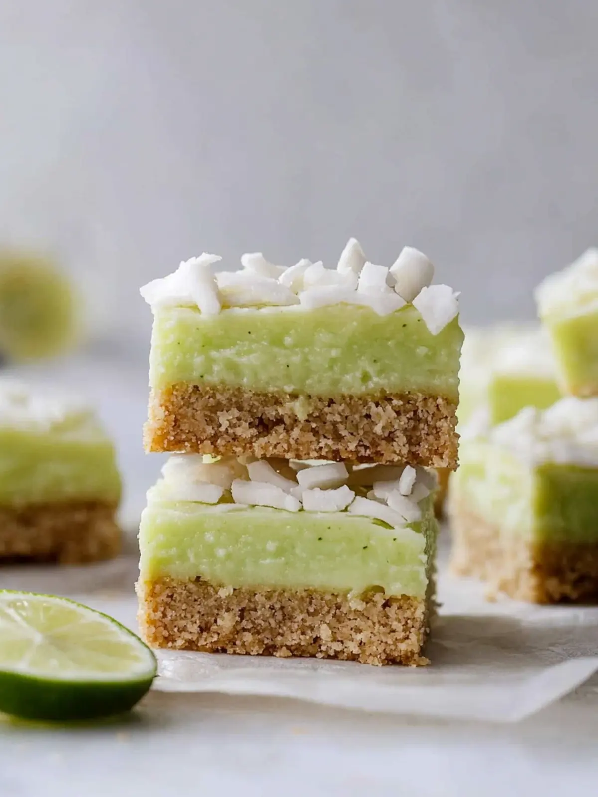 Lime Frosted Coconut Bars That Brighten Your Day 2 lime frosted coconut bars