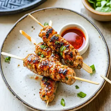 Japanese Chicken Meatball Skewers: Grilled Perfection at Home 9 Japanese Chicken Meatball Skewers