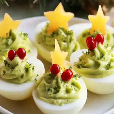 Festive Christmas Deviled Eggs That Wow Every Guest 10 Christmas Deviled Eggs