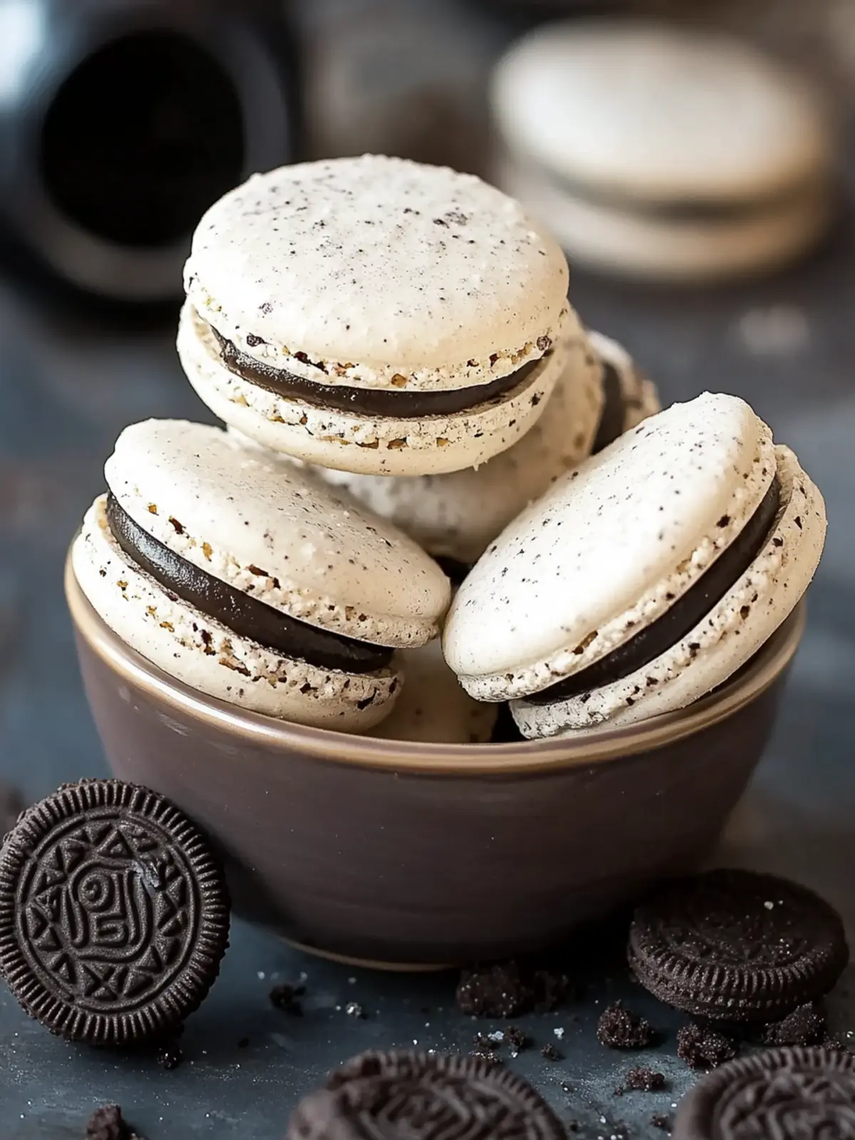 Decadent Oreo Macarons That Will Impress Your Guests 3 Oreo Macarons