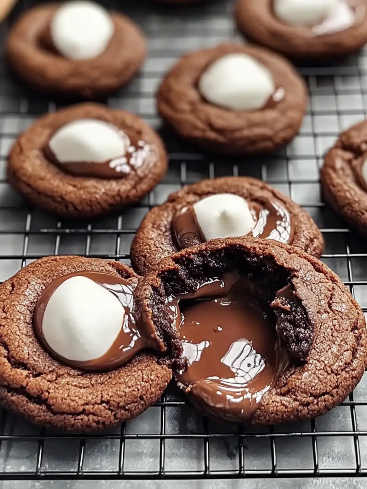 Indulge in Marshmallow Hot Cocoa Surprise Cookies Today 5 Marshmallow Hot Cocoa Surprise Cookies