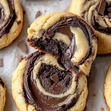 Peanut Butter Brownie Swirl Cookies That Melt in Your Mouth 10 Peanut Butter Brownie Swirl Cookies
