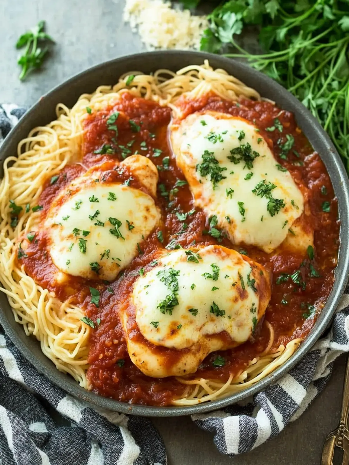 Savory Mozzarella Chicken Skillet in Just 15 Minutes! 4 Mozzarella Chicken Skillet