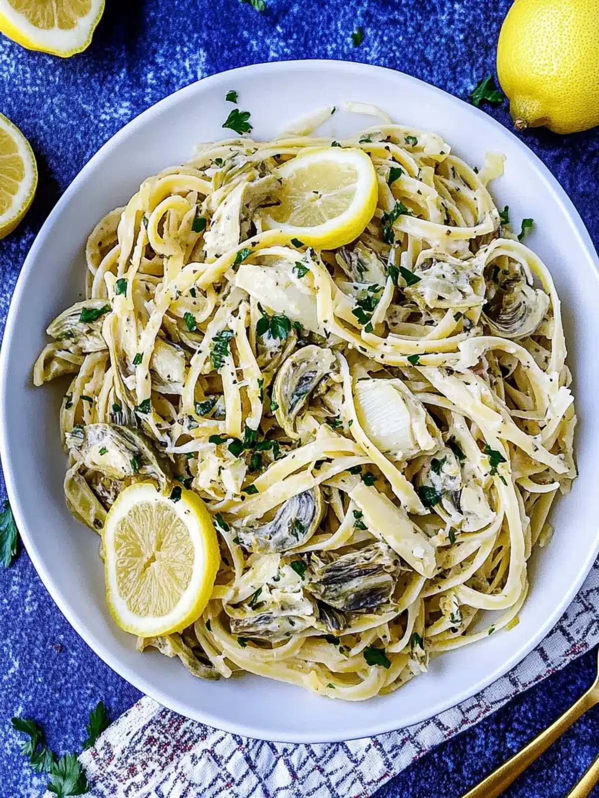 Delicious Vegan Lemon Artichoke Pasta Ready in 30 Minutes 3 Vegan Lemon Artichoke Pasta