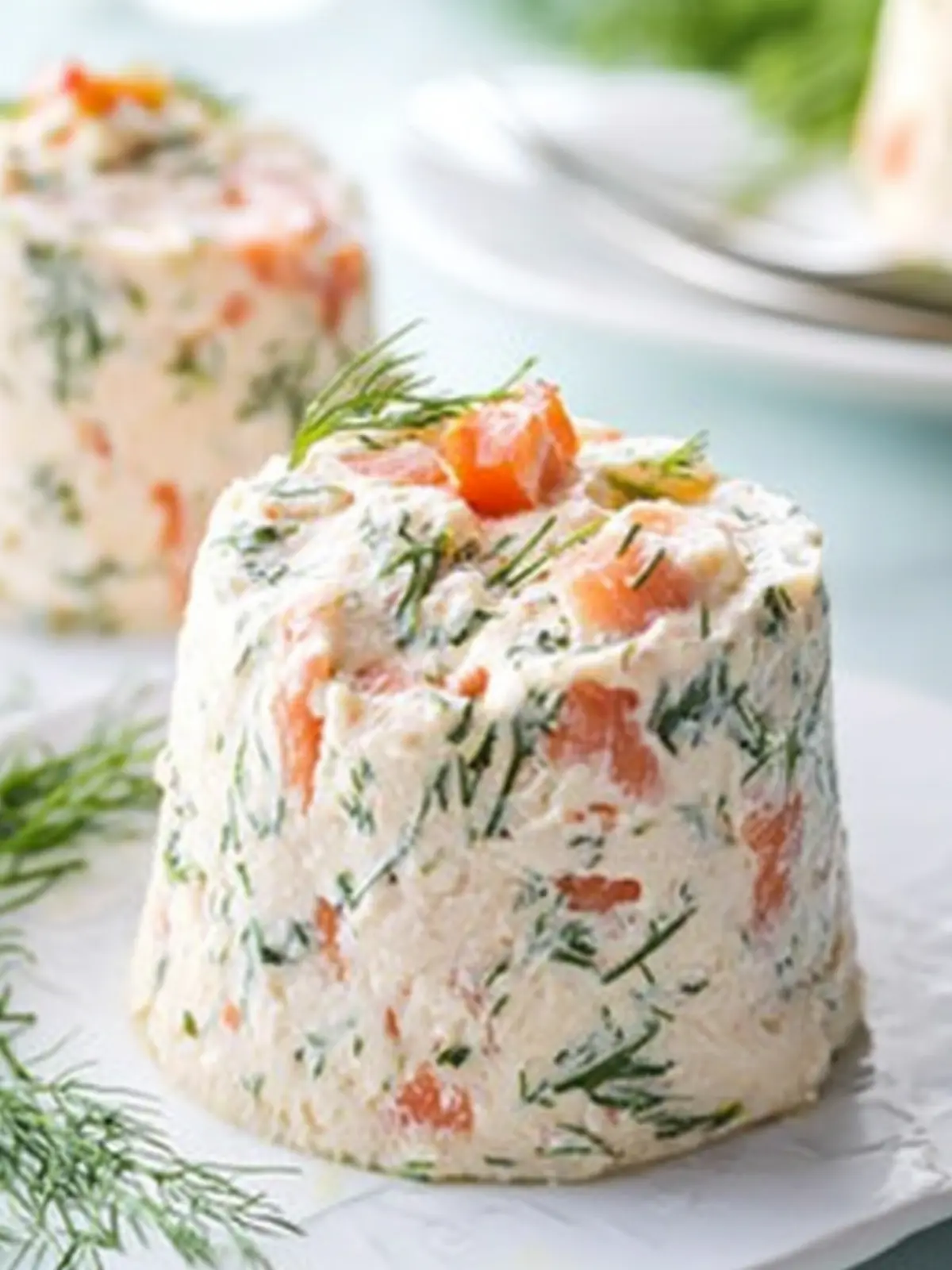 Creamy Salmon Mousse with Dill: Elevate Your Appetizer Game 3 Salmon Mousse with Dill