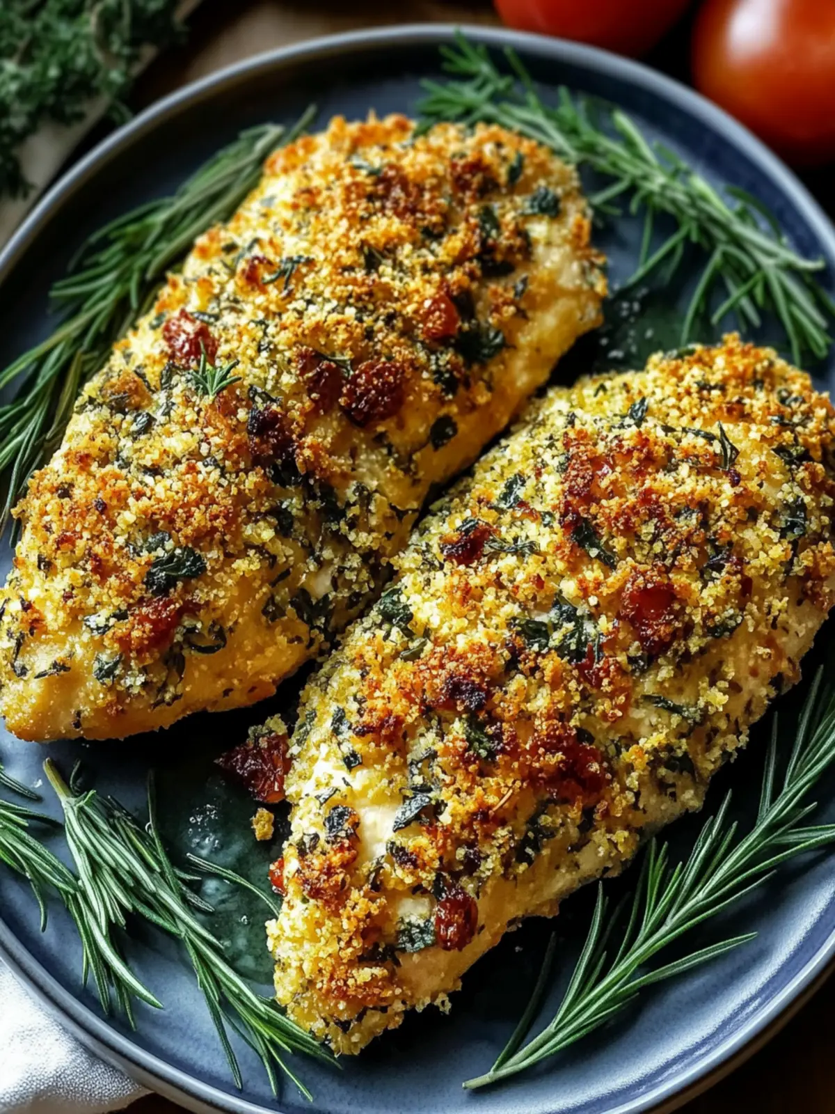 Herb-Crusted Baked Chicken: Crispy, Flavor-Packed Delight 4 Herb-Crusted Baked Chicken