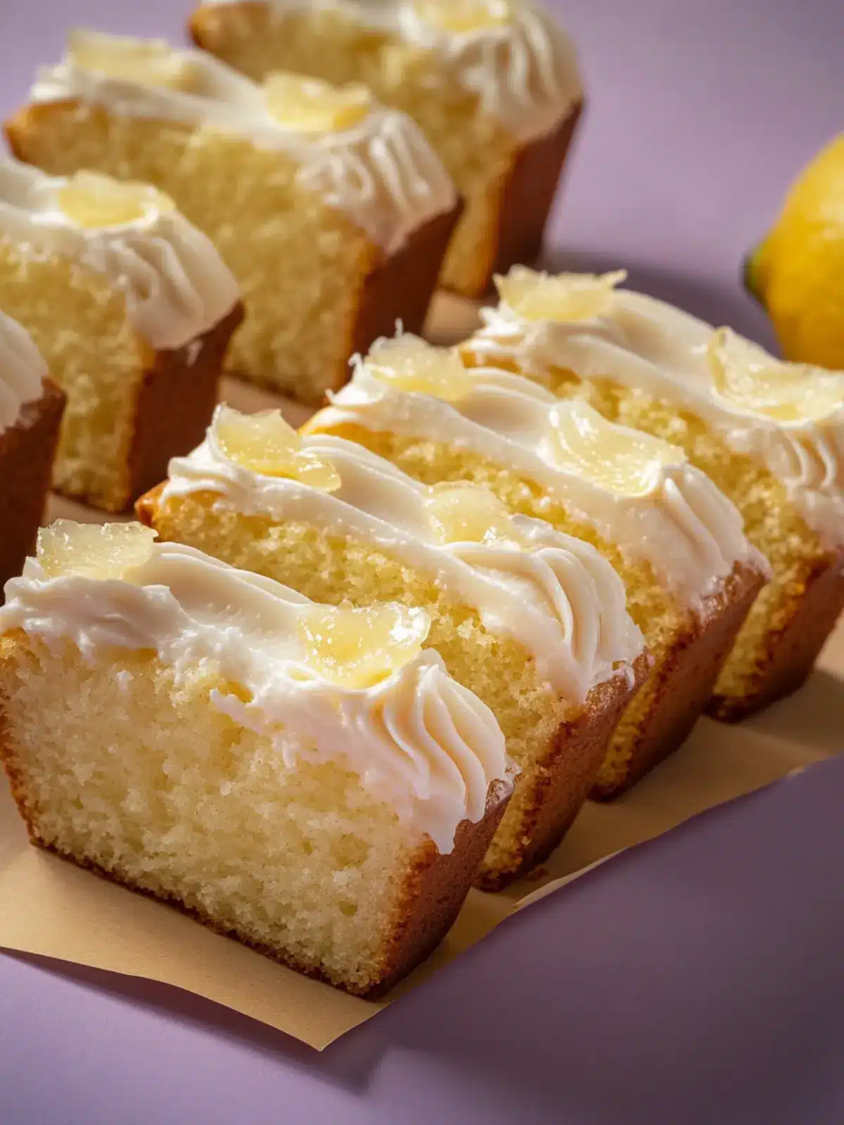 Delicious Mini Lemon Drizzle Loaf Cakes for Joyful Snacking 5 Mini Lemon Drizzle Loaf Cakes