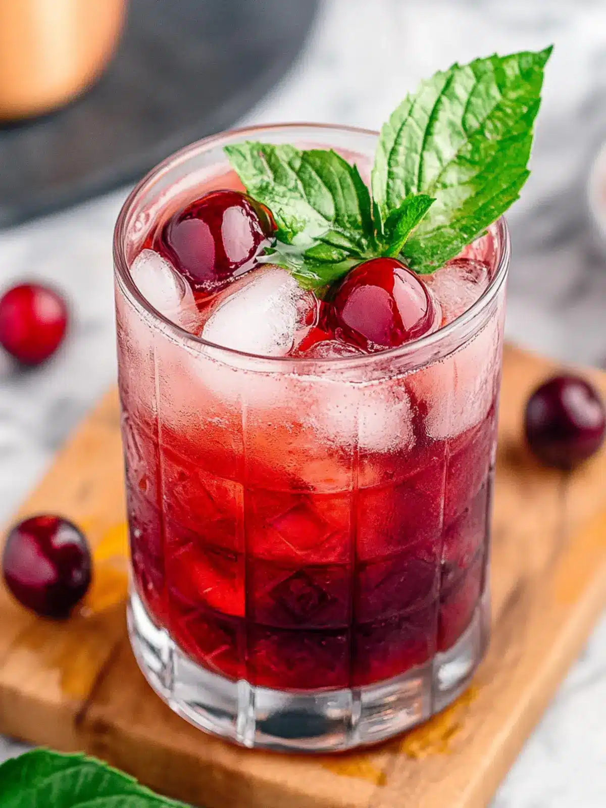 Cherry Bomb Mocktail: Refreshing Twist for Your Gatherings 4 Cherry Bomb Mocktail