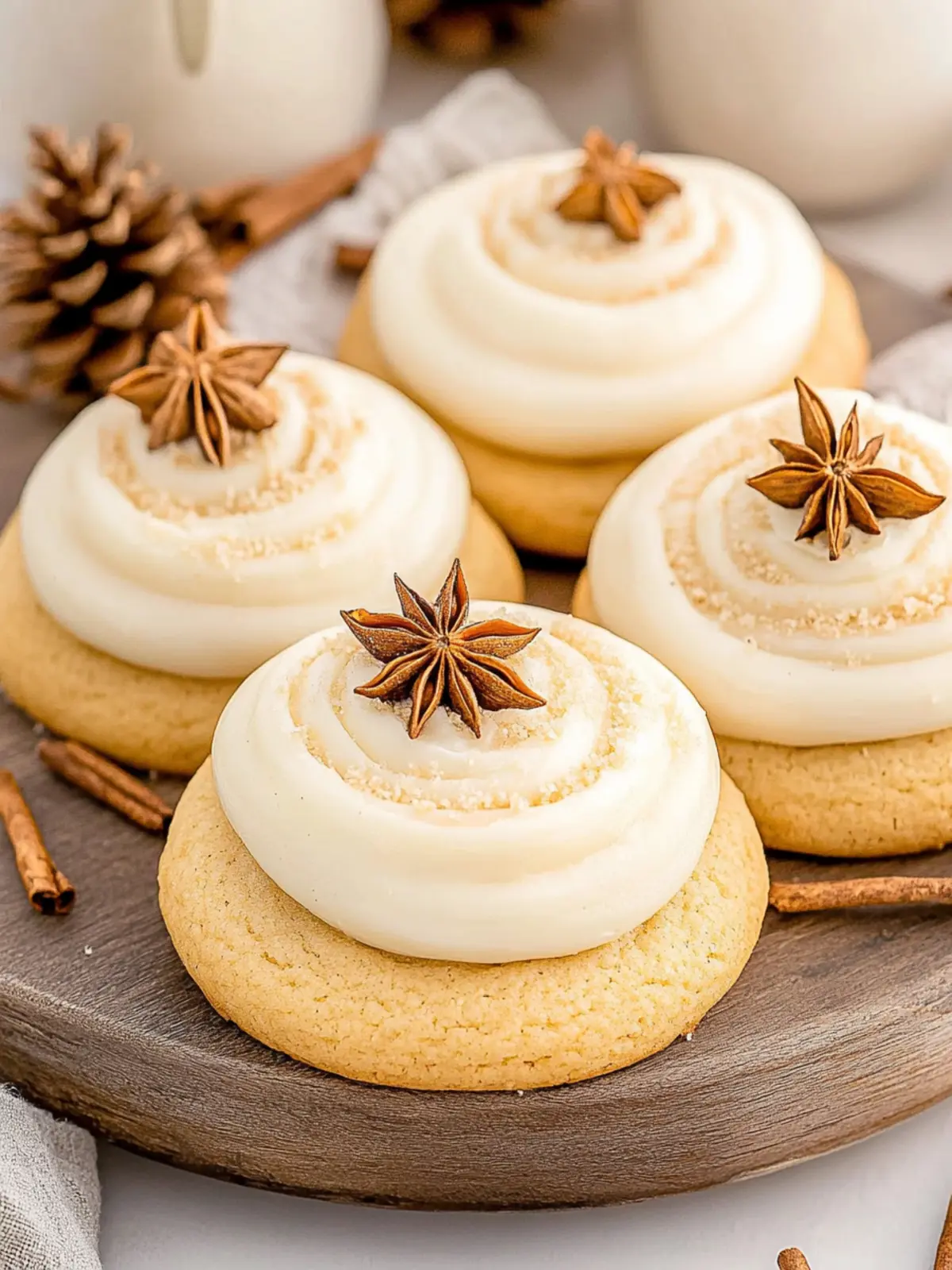 Eggnog Cookies with Eggnog Frosting for the Dreamy Holidays 5 Eggnog Cookies with Eggnog Frosting