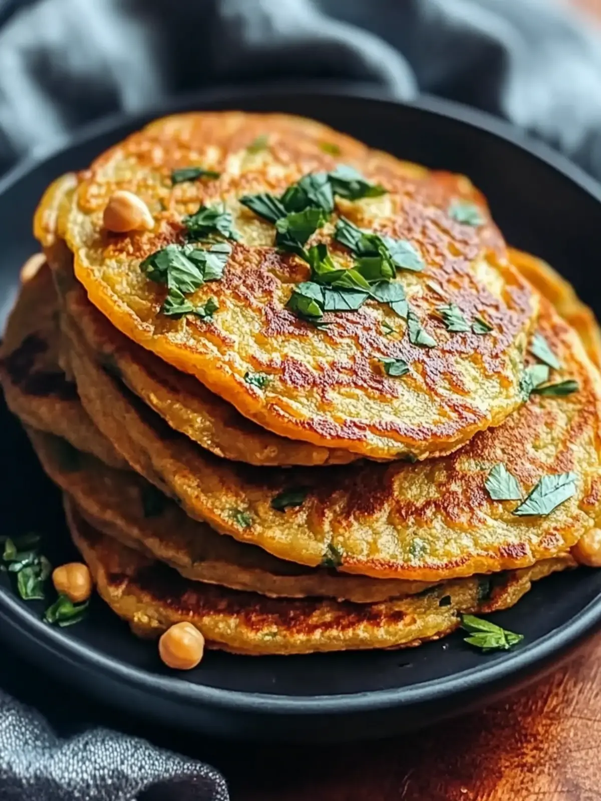 Delicious Chickpea Pancakes You’ll Crave Every Weekend 3 Chickpea Pancakes