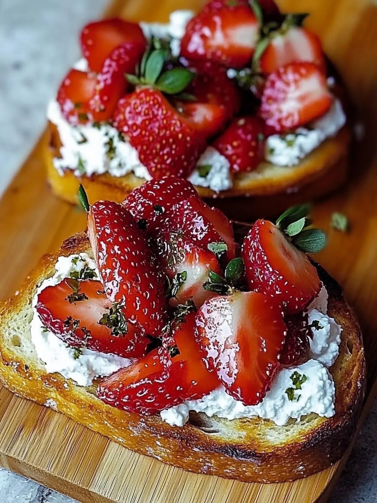 Heavenly Roasted Strawberry Whipped Ricotta Toast Recipe 4 Roasted Strawberry Whipped Ricotta Toast