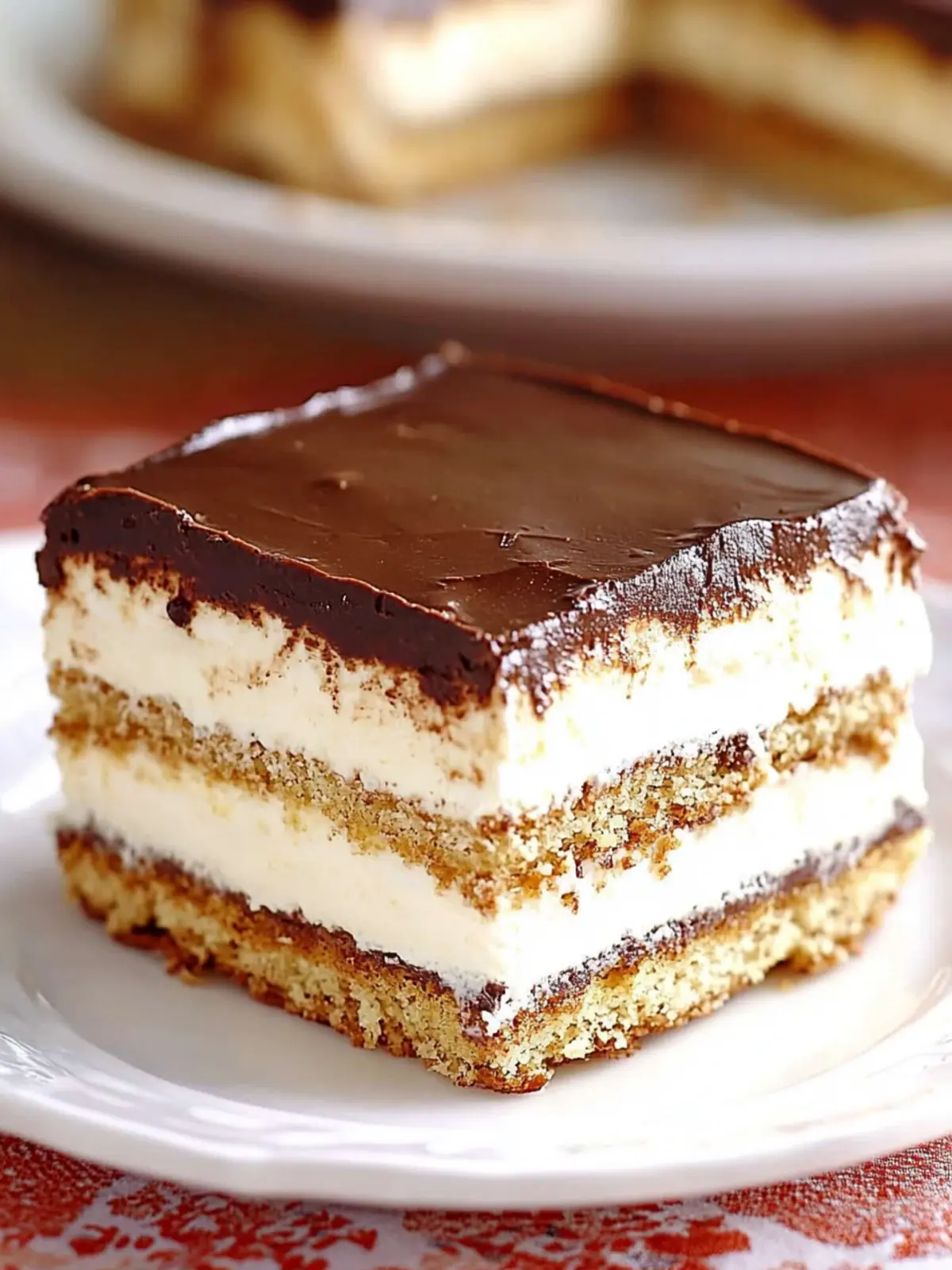 No Bake Chocolate Eclair Icebox Cake for Effortless Indulgence 4 No Bake Chocolate Eclair Icebox Cake