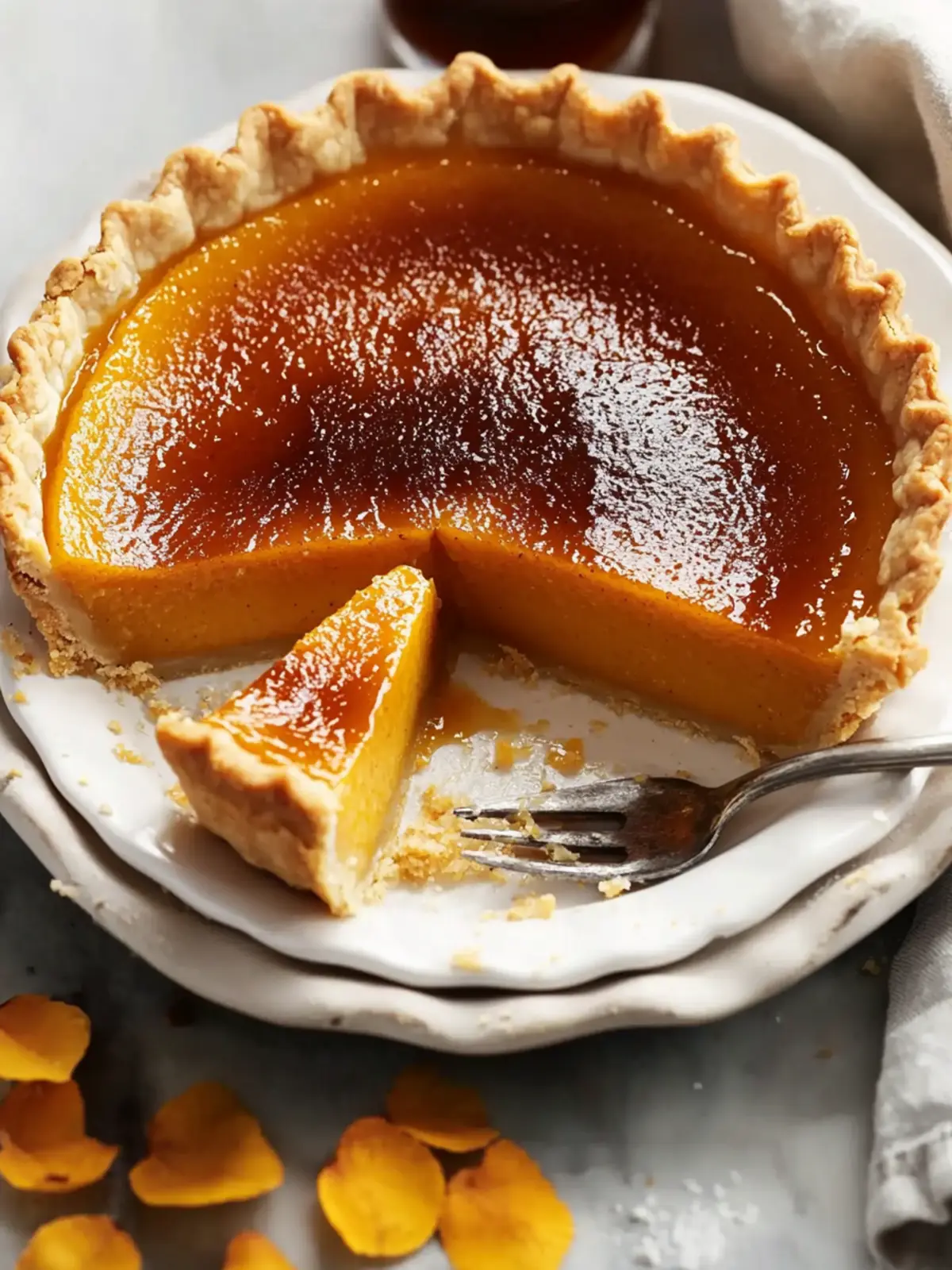 Elevate Dessert Night with Pumpkin Pie Brûlée and Bourbon Vanilla 2 Pumpkin Pie Brulee with Bourbon Vanilla