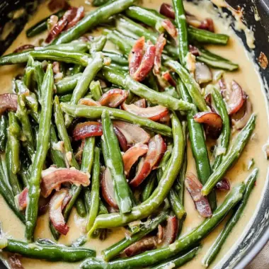 Creamy Parmesan Green Beans: A Quick Comfort Food Delight 9 Green Beans in Creamy Parmesan Sauce