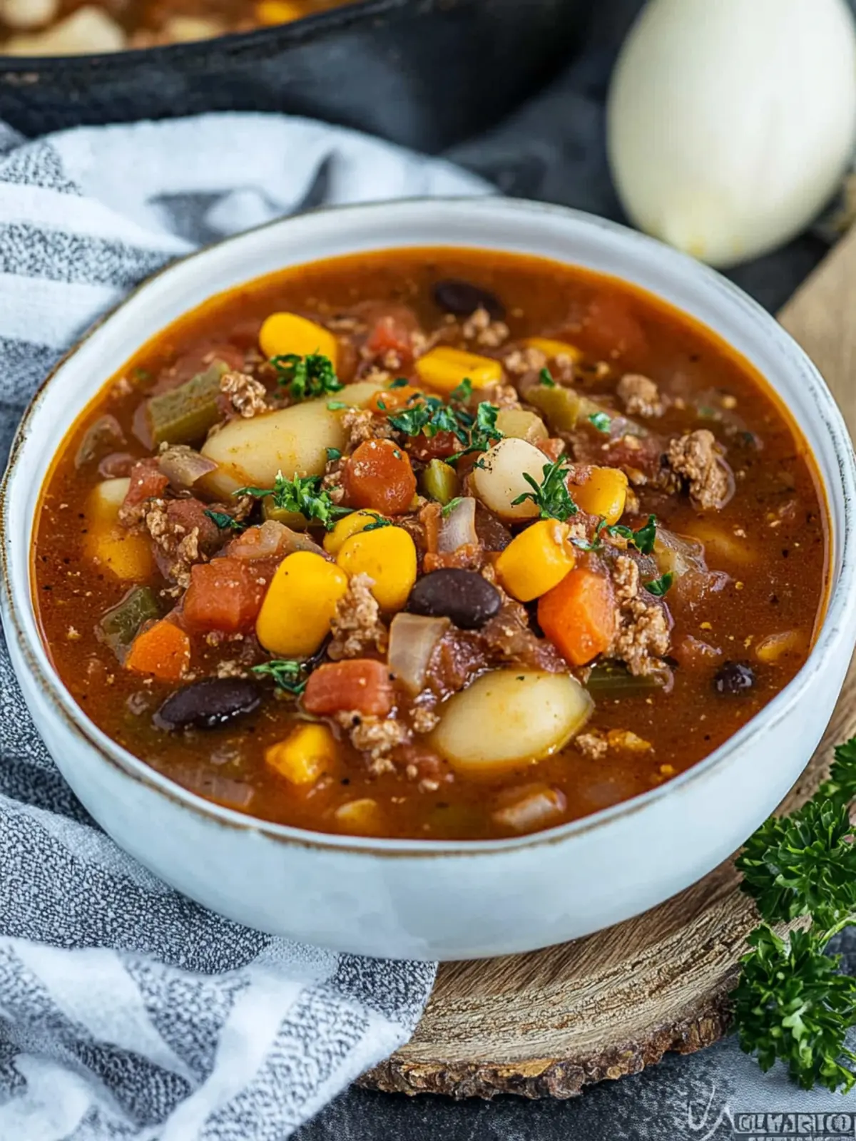 "Shipwreck Stew: Your New Favorite One-Pot Seafood Comfort" 4 Shipwreck Stew