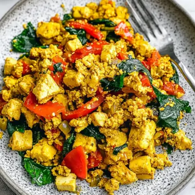 Delicious Tofu Scramble: A Flavor-Packed Breakfast Surprise 9 Tofu Scramble