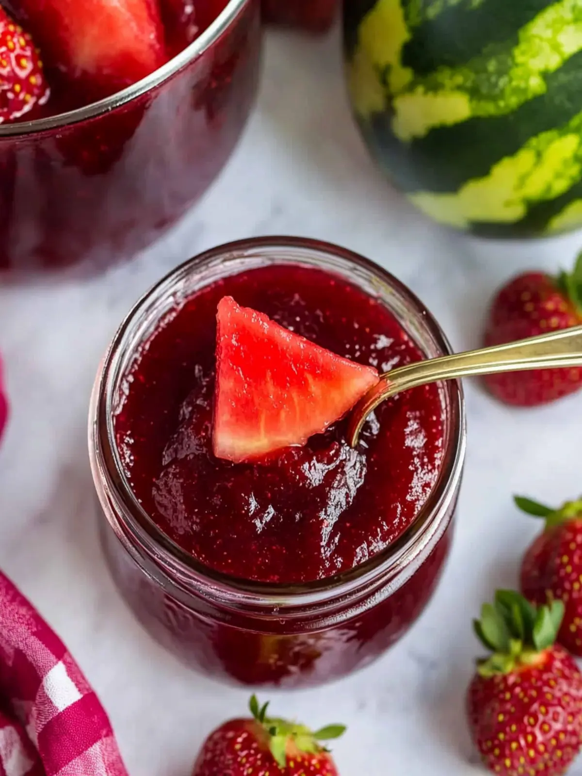 Sweet and Tangy Strawberry Watermelon Jam You’ll Love 5 Strawberry Watermelon Jam