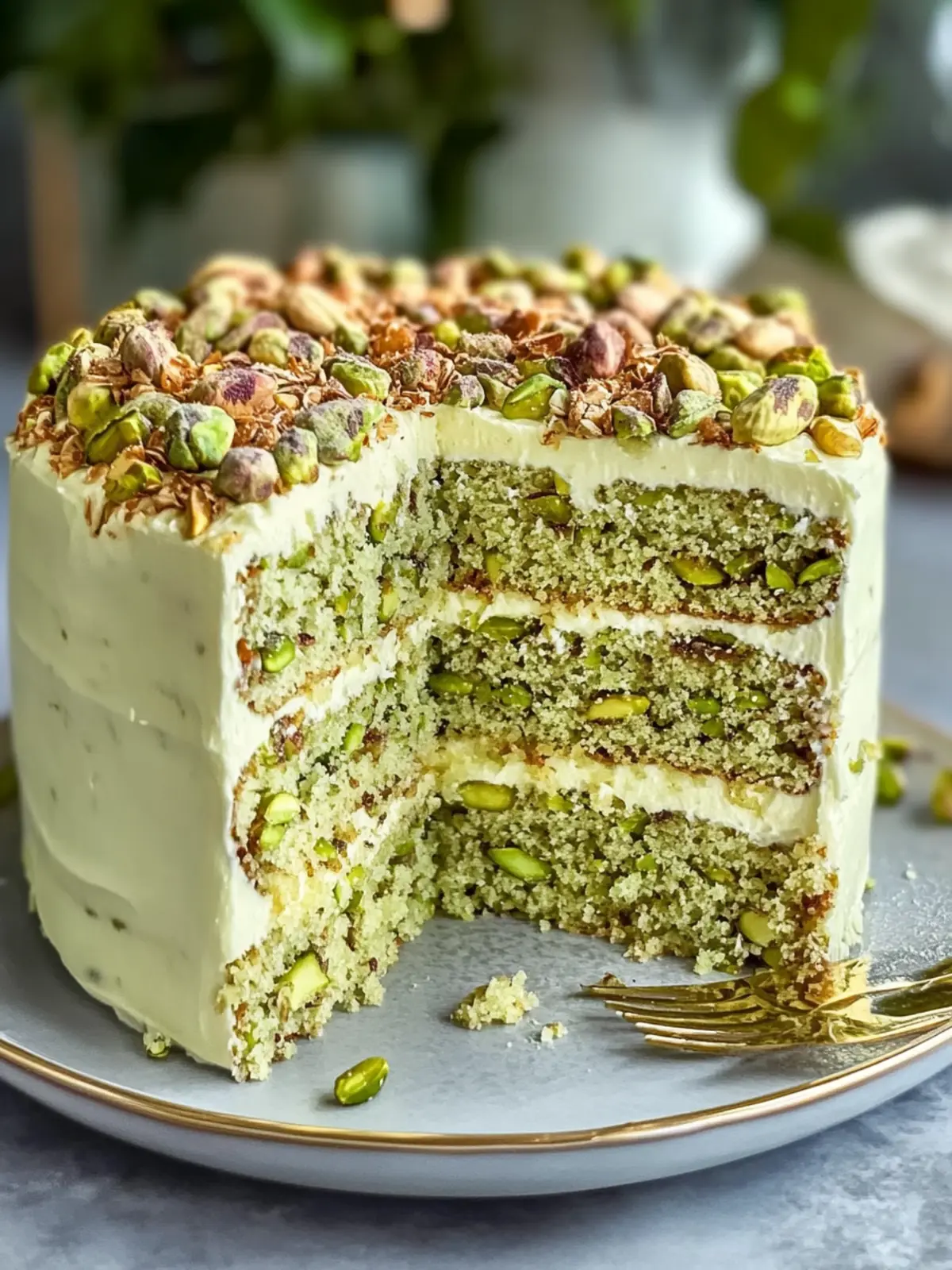 Decadent Pistachio Mascarpone Layer Cake to Delight You 2 Pistachio Mascarpone Layer Cake