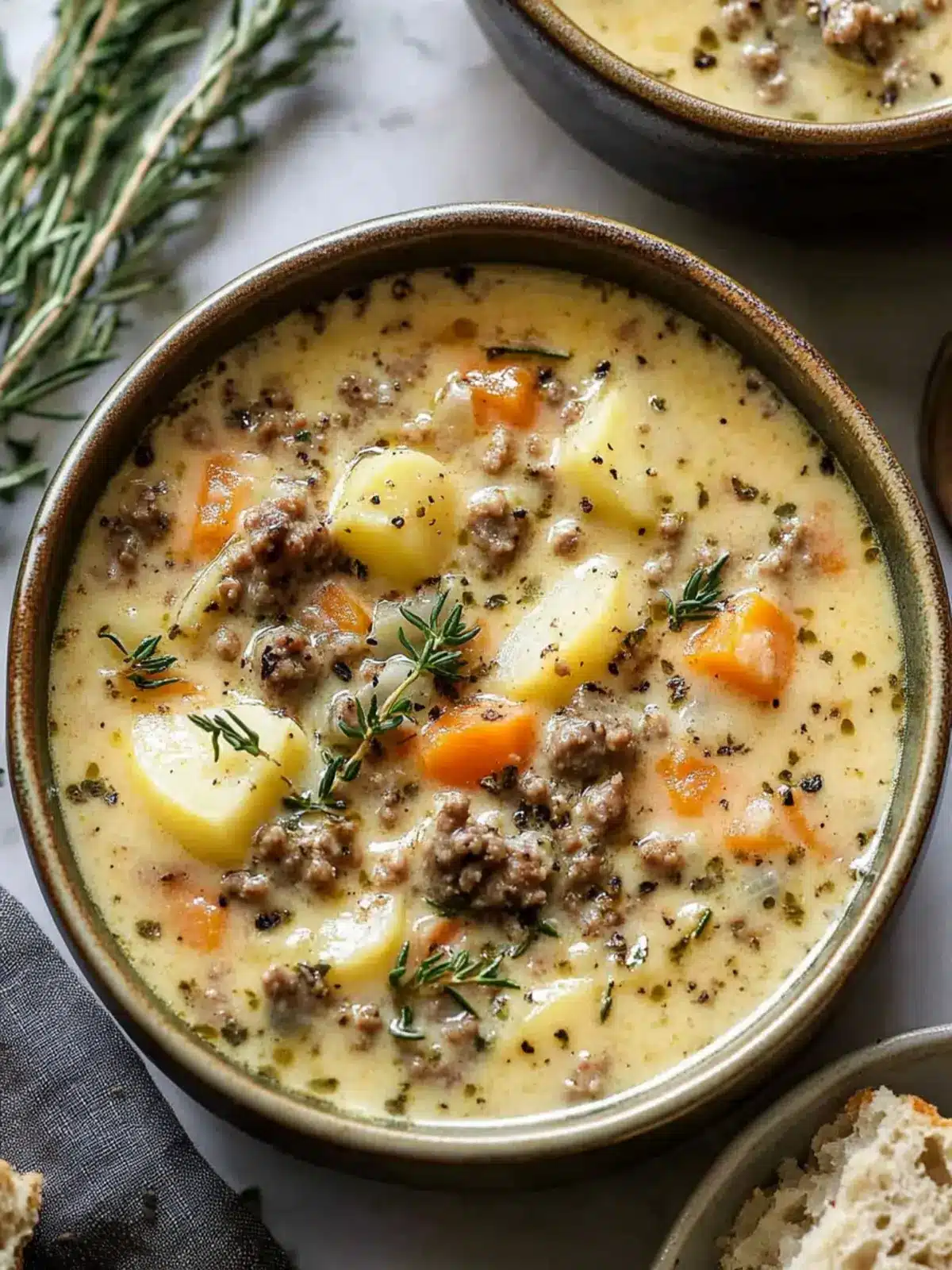 Creamy Potato and Sausage Chowder That's Pure Comfort 4 Potato and Sausage Chowder