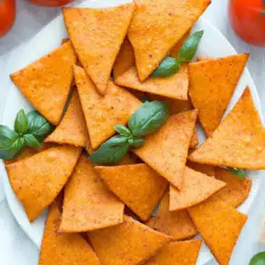 Crispy Tomato and Basil Lentil Chips for Guilt-Free Snacking 10 Tomato and Basil Lentil Chips