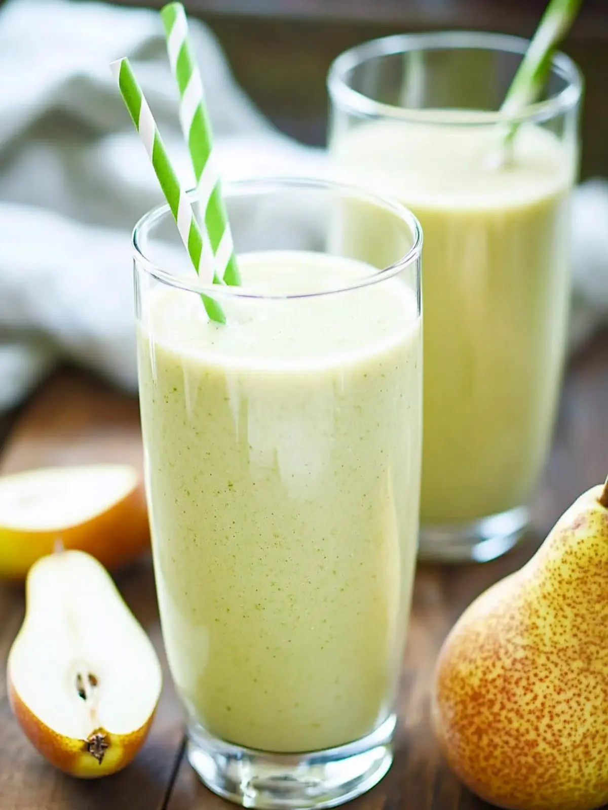 Delicious Pear Ginger Smoothie for an Energizing Boost 3 Pear Ginger Smoothie