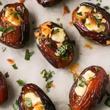 Irresistible Air Fryer Brie Stuffed Dates: Quick & Delicious Treat 9 Air Fryer Brie Stuffed Dates