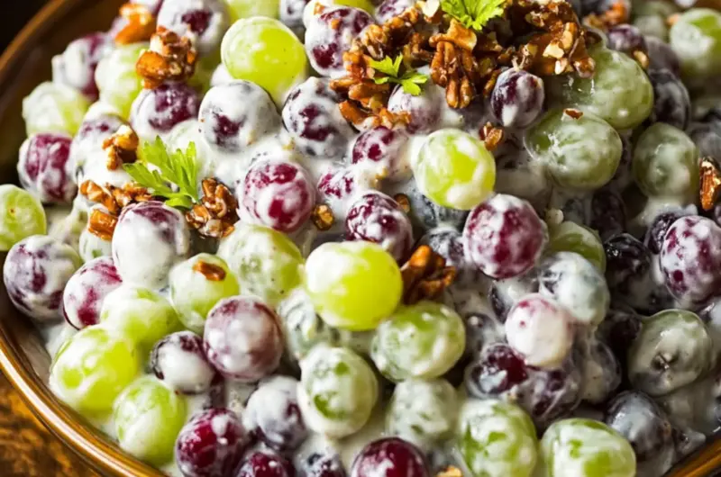 Creamy Grape Salad