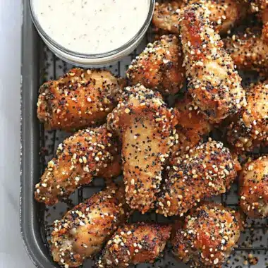 Bagel Crispy Baked Chicken Wings for Your Game Day Feast 10 Bagel Crispy Baked Chicken Wings