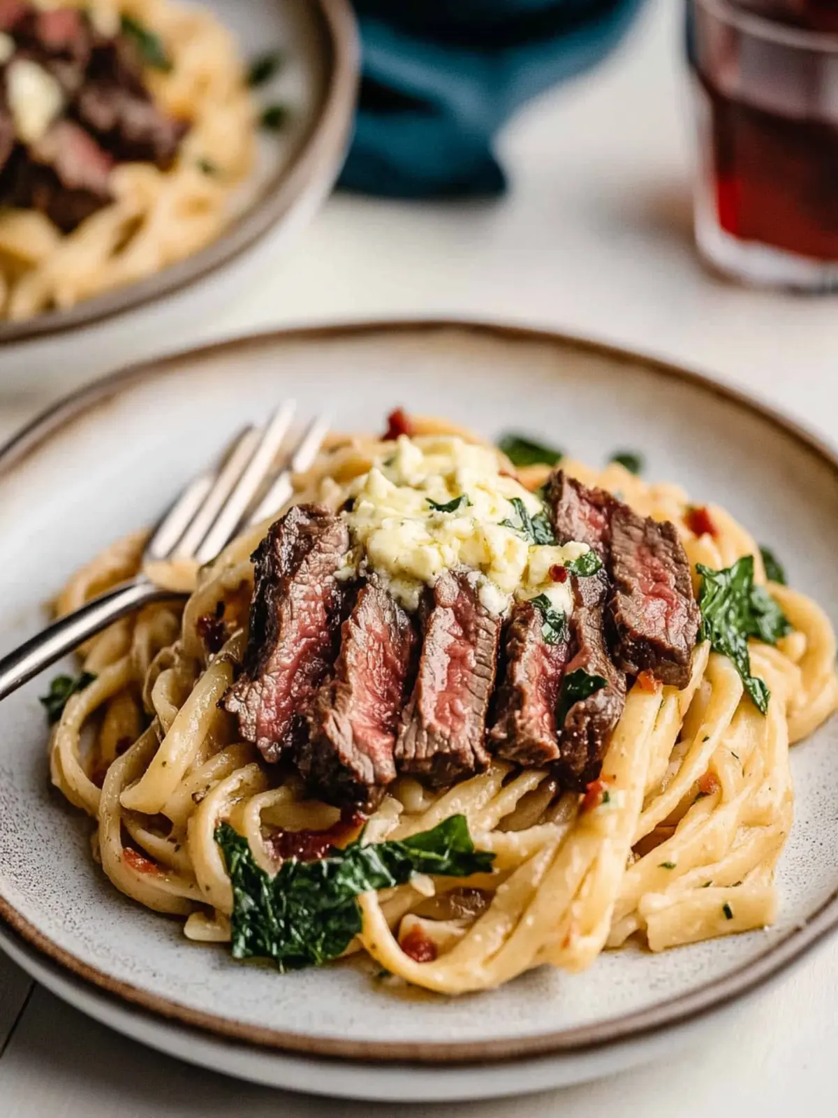 Indulge in Steak Pasta with Gorgonzola Creamy Goodness 2 Steak Pasta with Gorgonzola