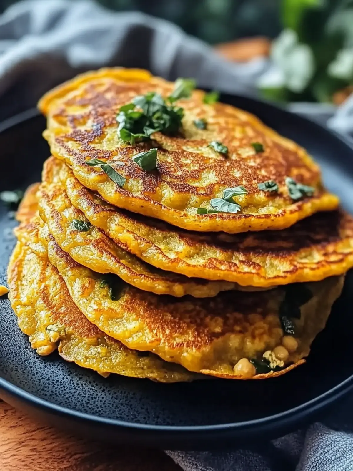 Delicious Chickpea Pancakes You’ll Crave Every Weekend 2 Chickpea Pancakes