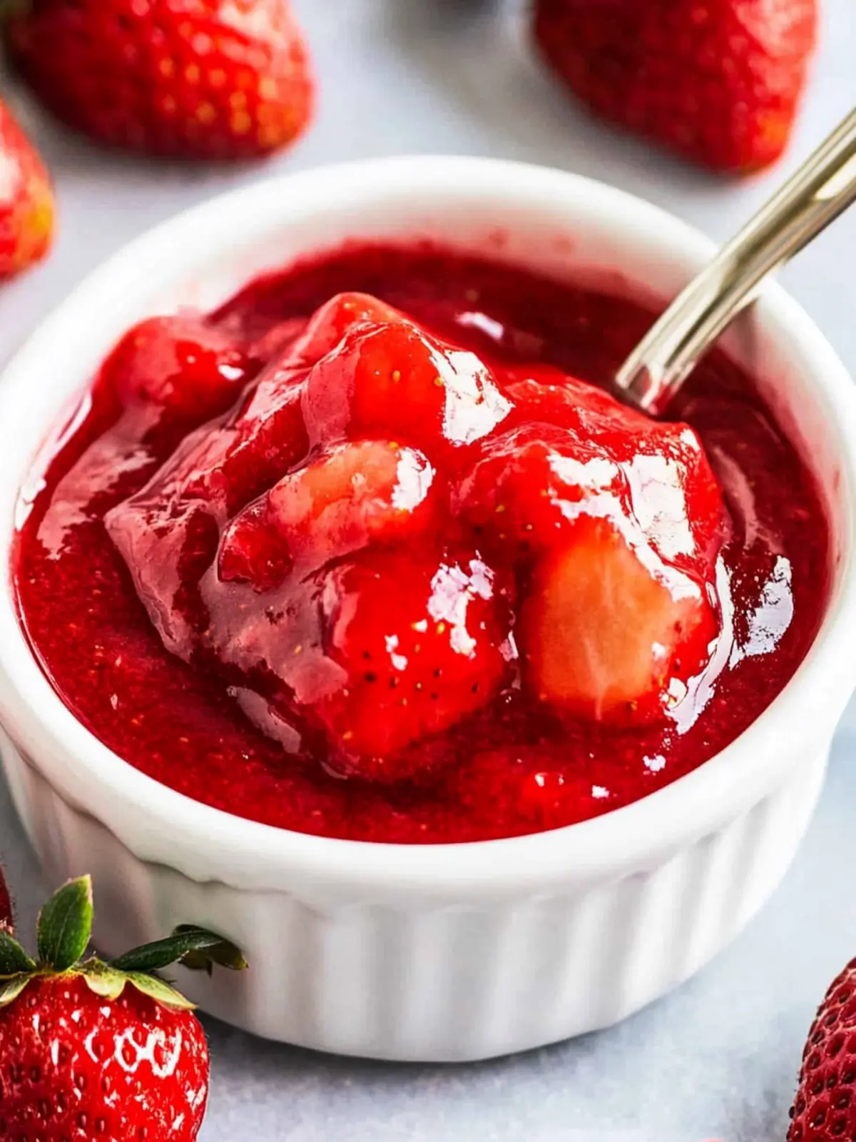 Irresistible Strawberry Sauce That Elevates Every Dessert 3 Strawberry Sauce