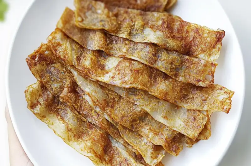 Vegan Rice Paper Bacon