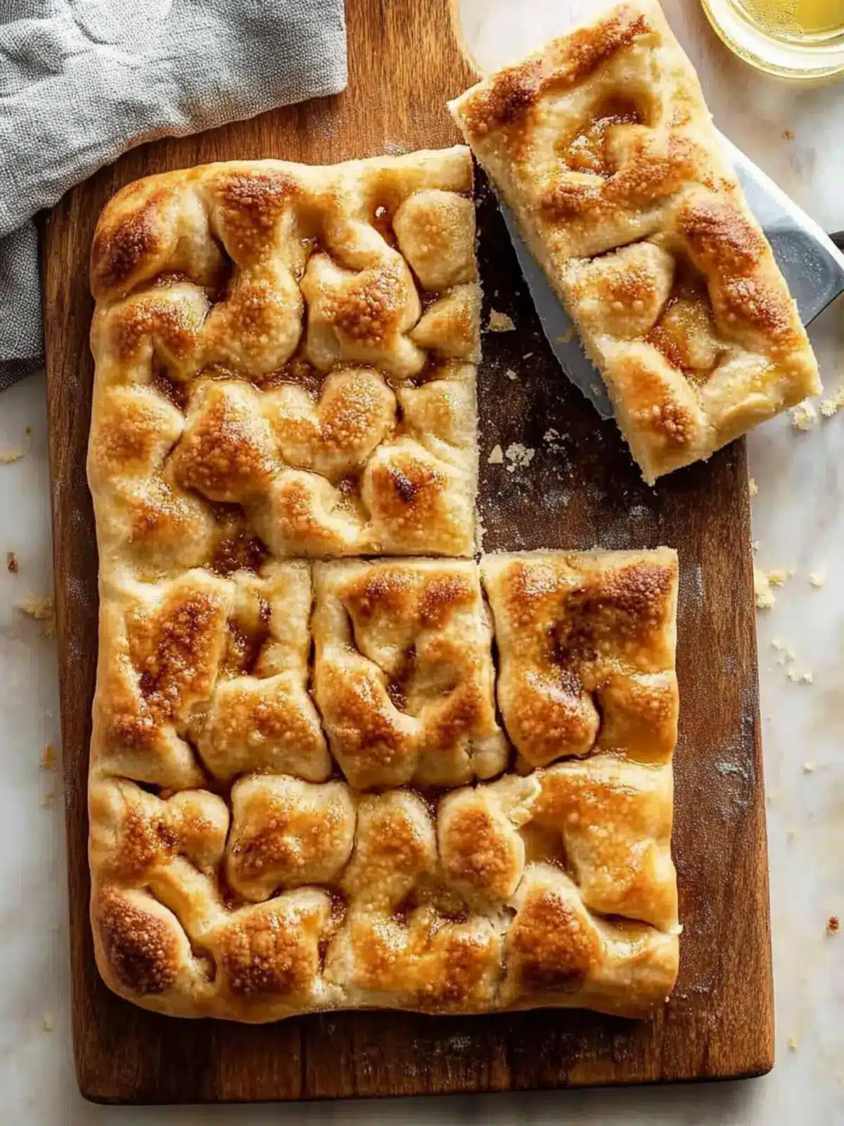 Schiacciata Bread: Easy Steps for Irresistible Flavor! 5 Schiacciata Bread