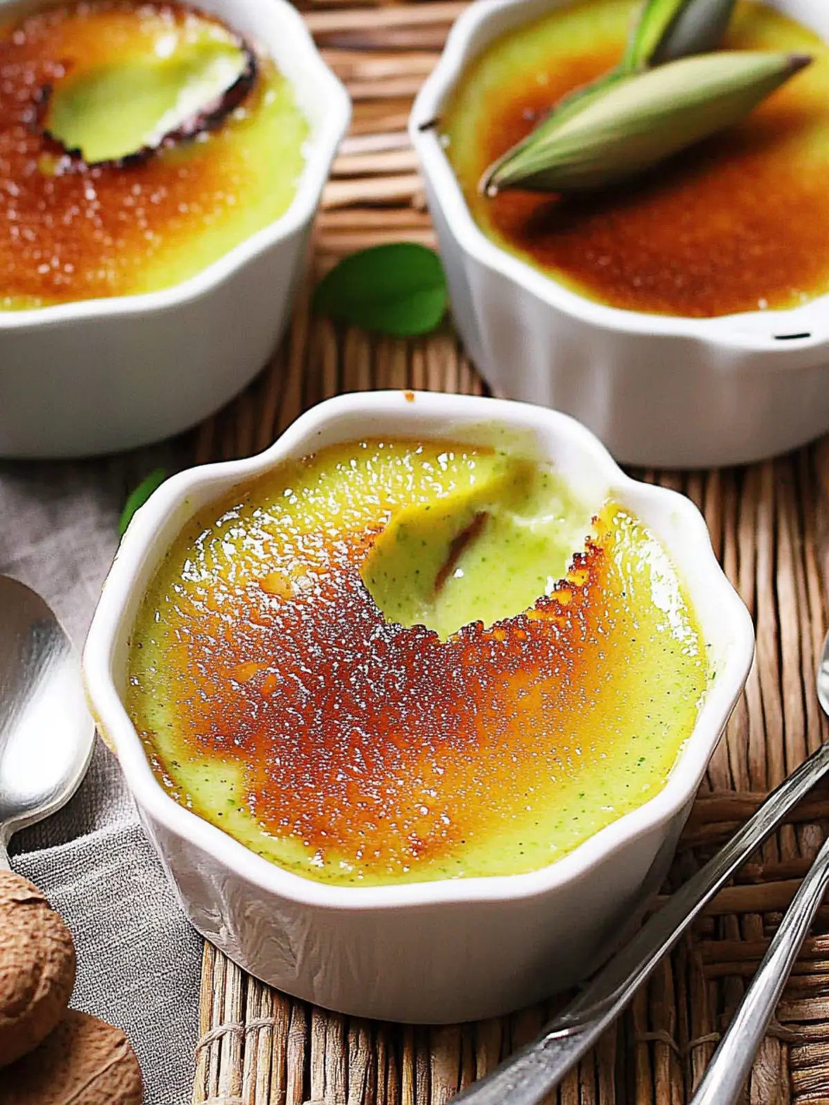 Luscious Pandan Creme Brulee You Can't Resist Making 3 Pandan Creme Brulee