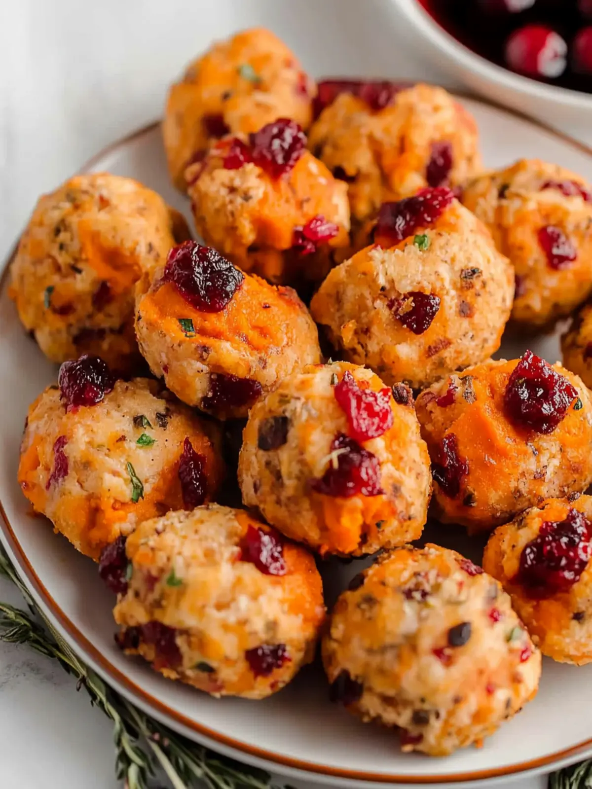 Cranberry Sweet Potato Turkey Poppers for Flavorful Snacking 5 Cranberry Sweet Potato Turkey Poppers