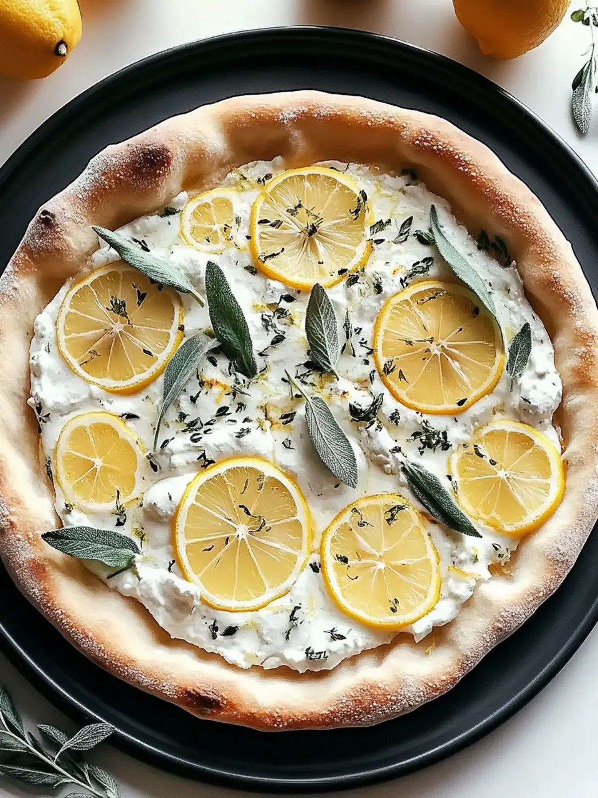 Zesty Lemon Pizza That'll Brighten Your Weeknight Dinner 3 Lemon Pizza