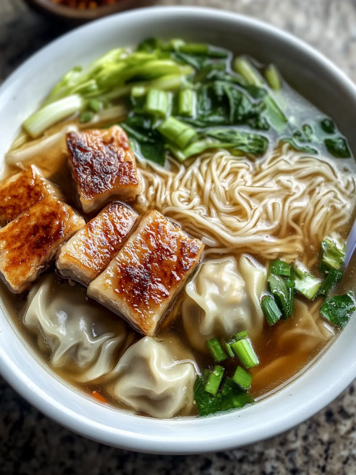 Delicious Wonton Char Siu Noodle Soup You Can Make at Home 3 Wonton Char Siu Noodle Soup