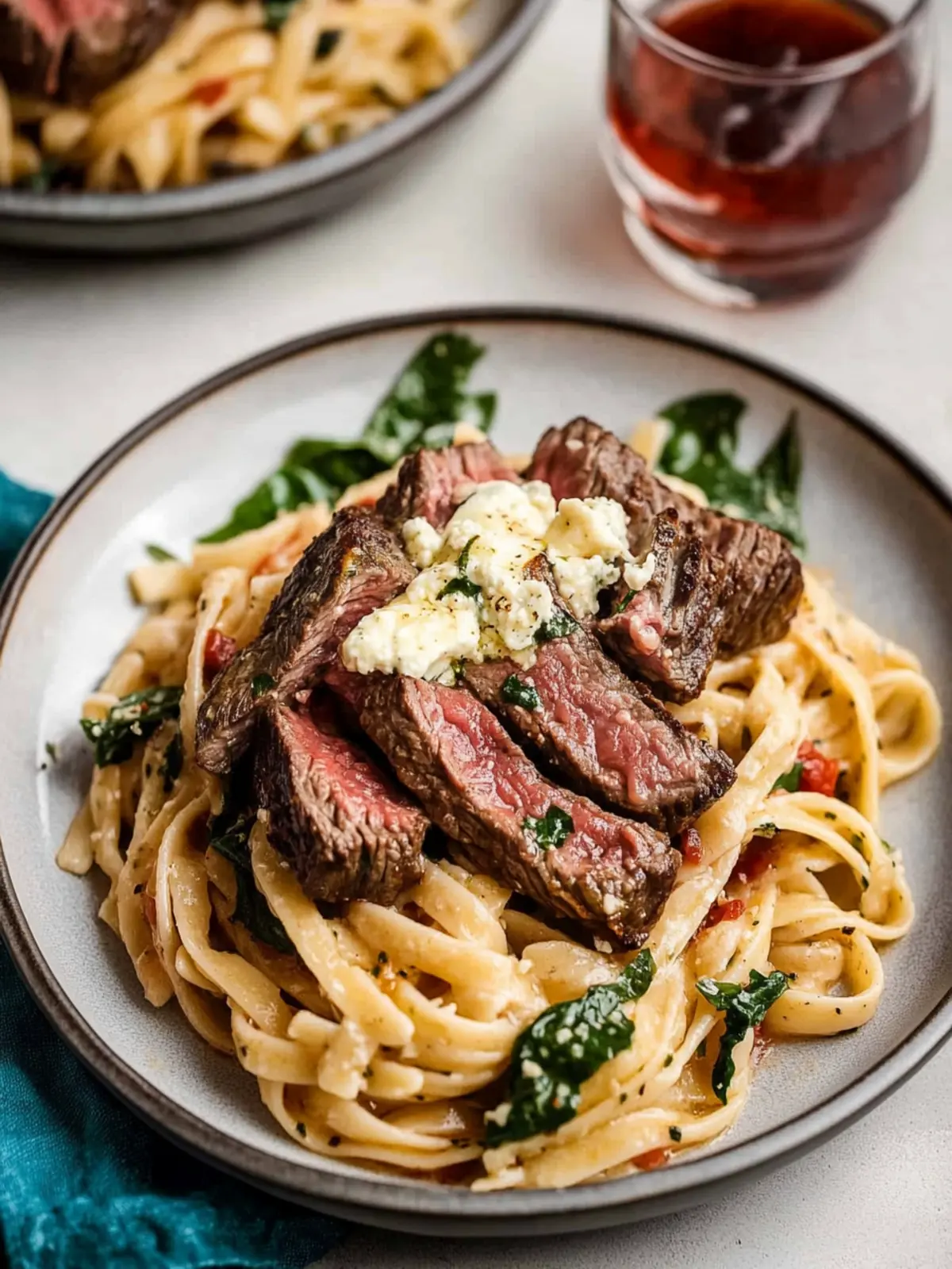 Indulge in Steak Pasta with Gorgonzola Creamy Goodness 4 Steak Pasta with Gorgonzola