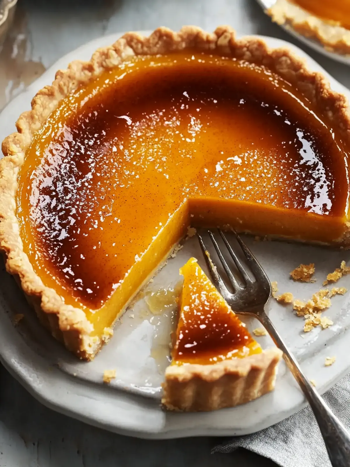 Elevate Dessert Night with Pumpkin Pie Brûlée and Bourbon Vanilla 4 Pumpkin Pie Brulee with Bourbon Vanilla