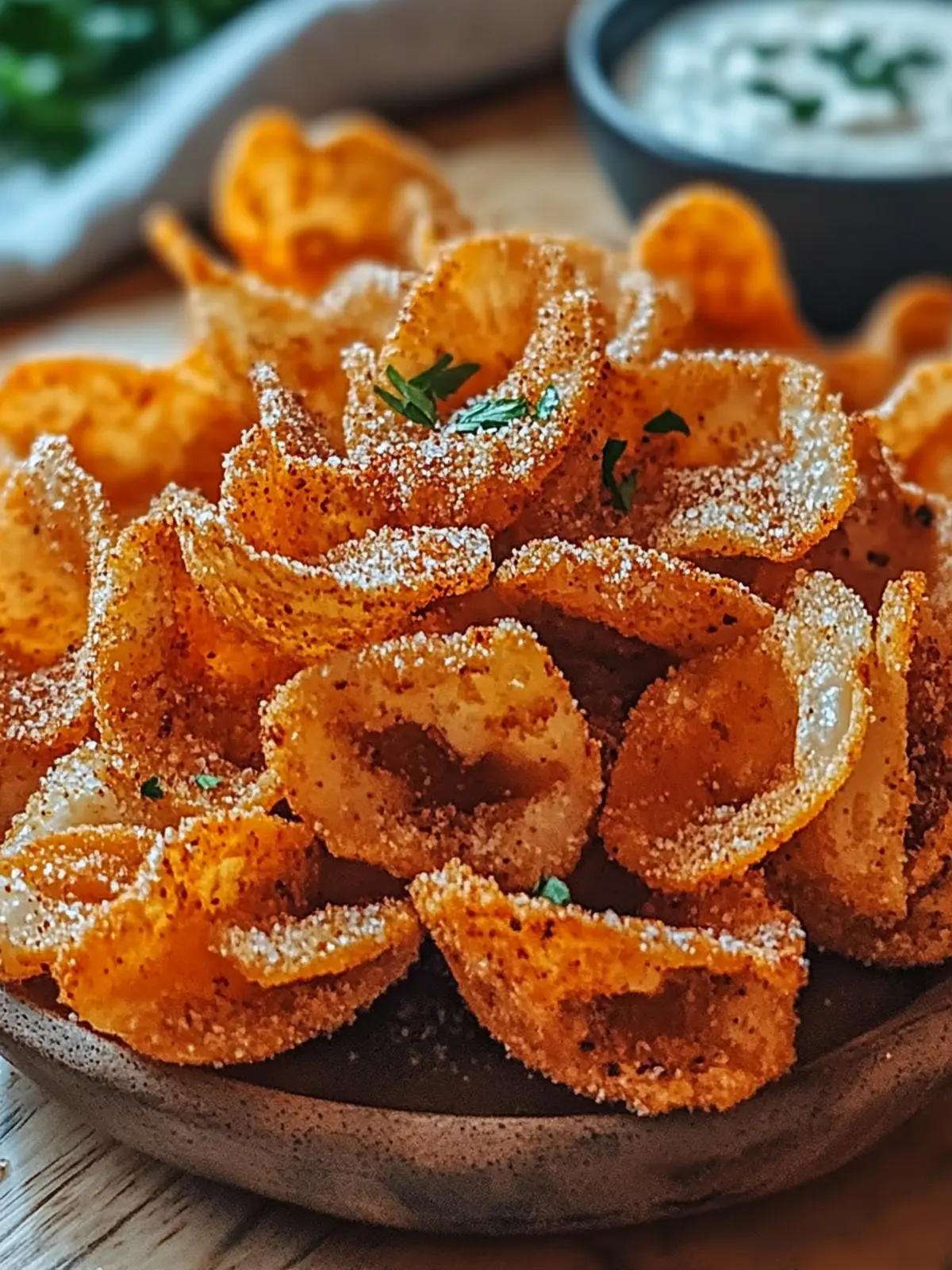 Crunchy Crispy Vegan Pork Rinds for Guilt-Free Snacking 4 Crunchy Crispy Vegan Pork Rinds