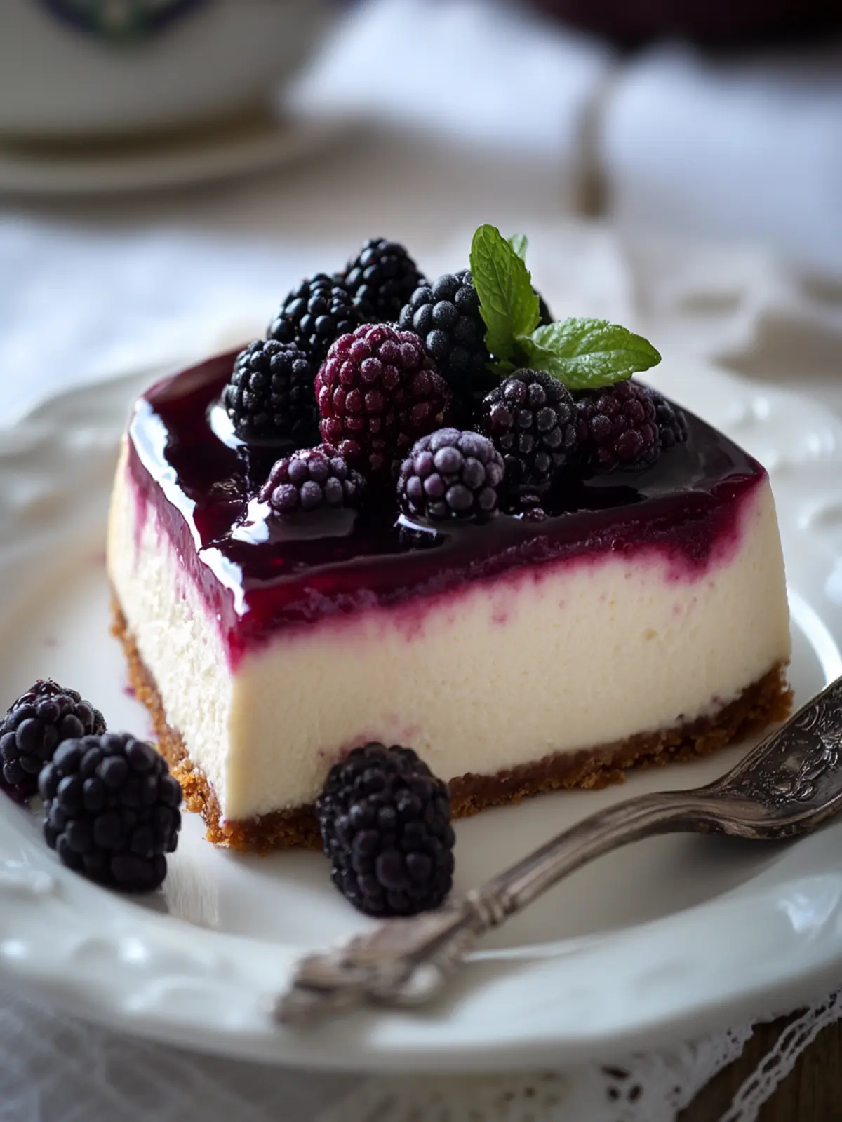 Make Blackberry Bliss Cheesecake Your New Favorite Dessert 3 Blackberry Bliss Cheesecake