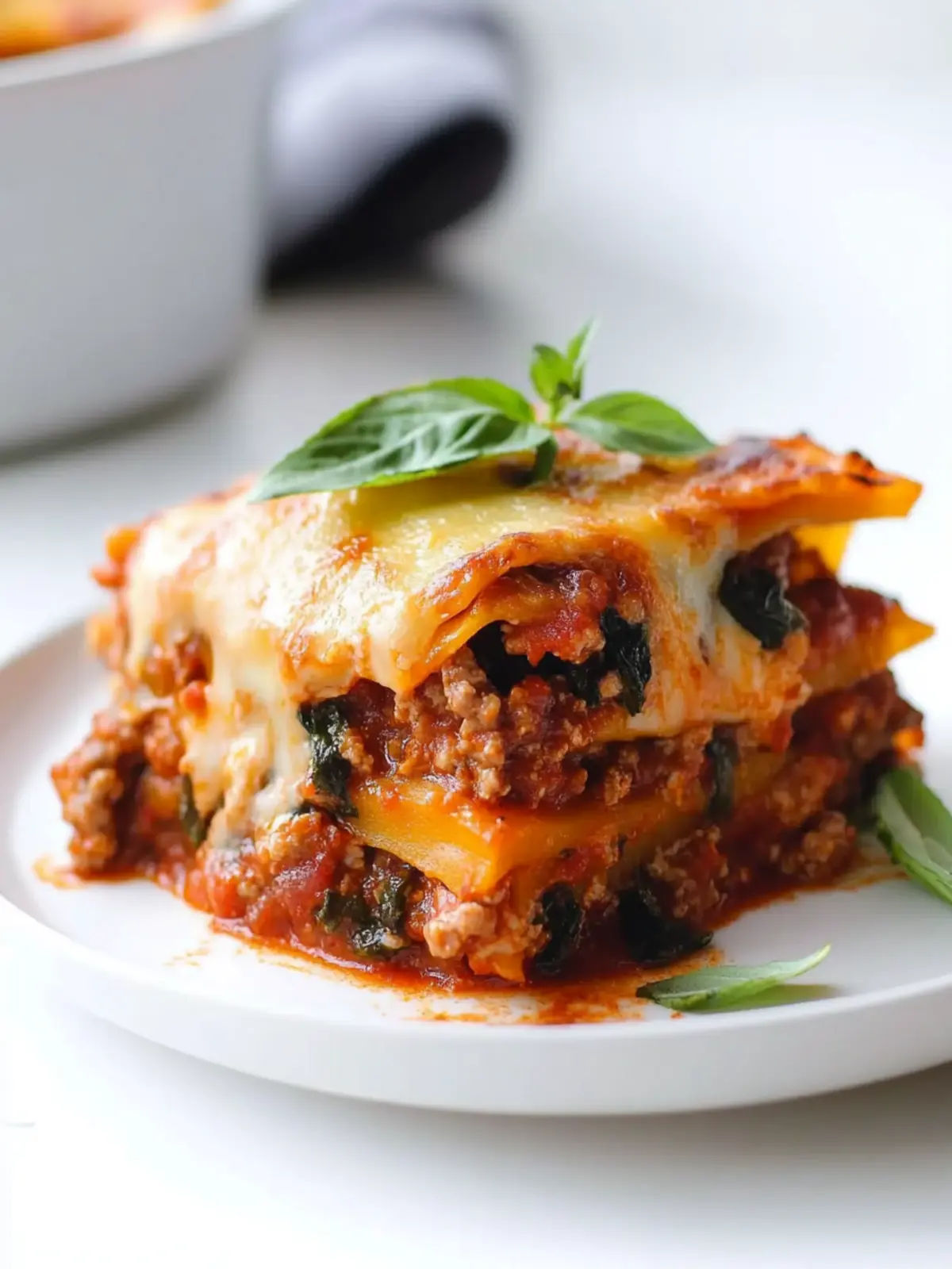 Irresistible Sweet Potato Lasagna with Ground Beef Delight 3 Sweet Potato Lasagna with Ground Beef